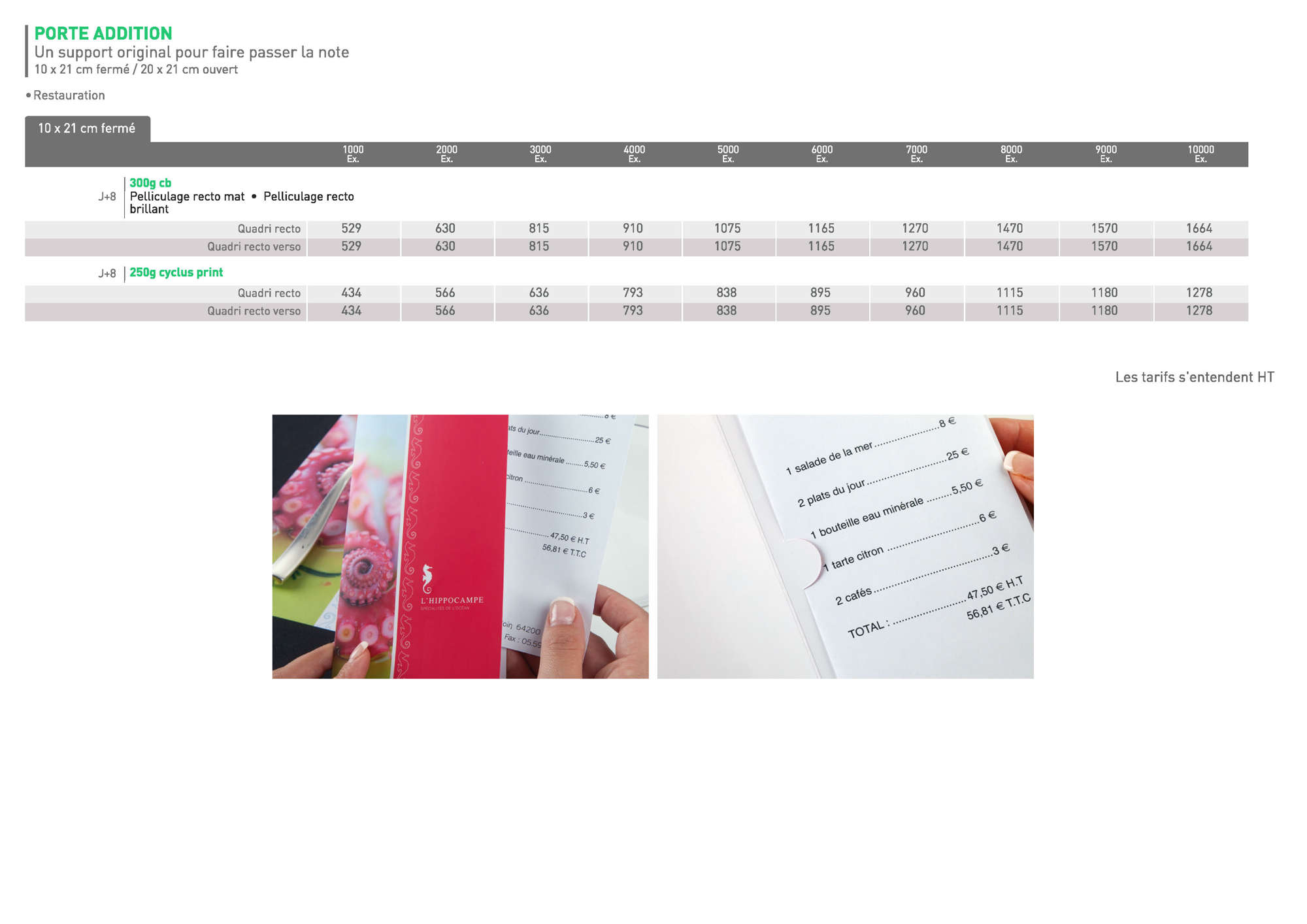 RESTORANT Porte addition