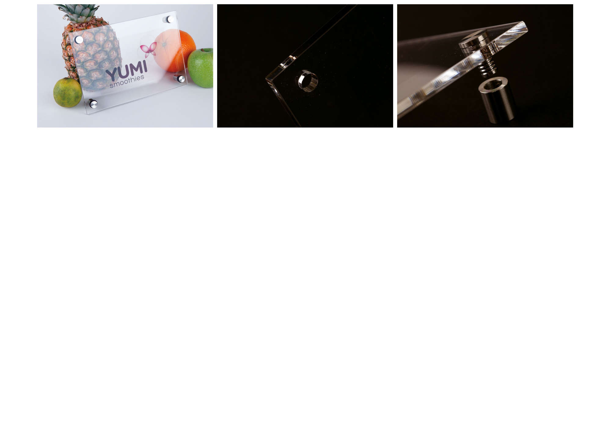 SIGNALETIQUE Verre acrylique 2