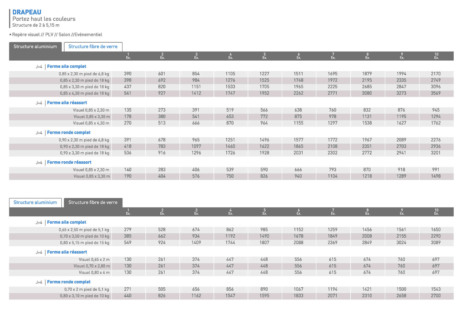 SIGNALETIQUE Drapeau 1