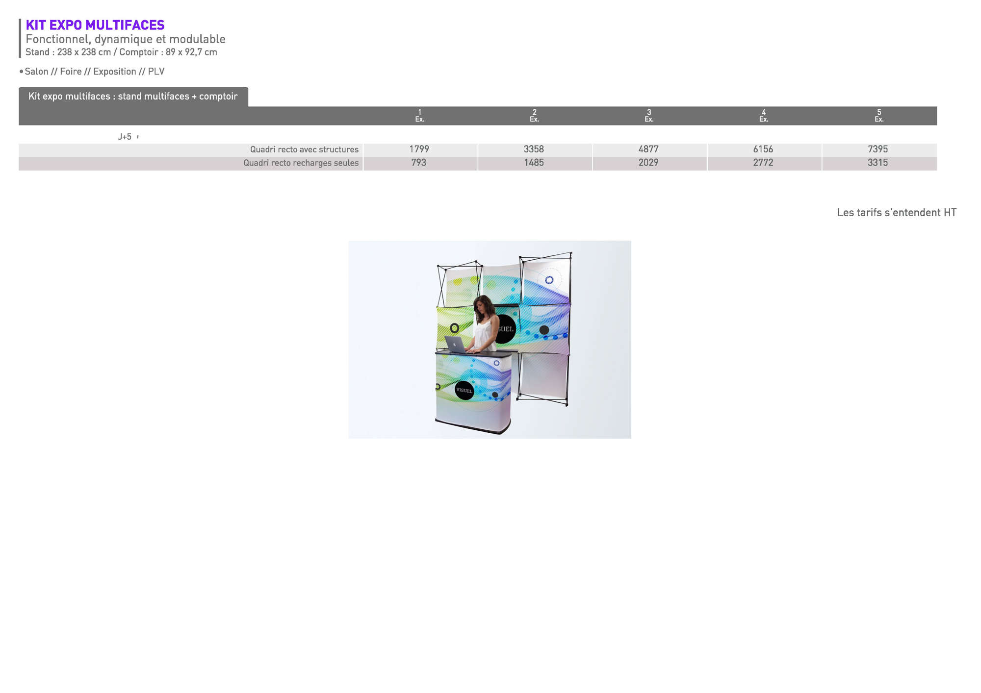 STAND Kit expo multifaces