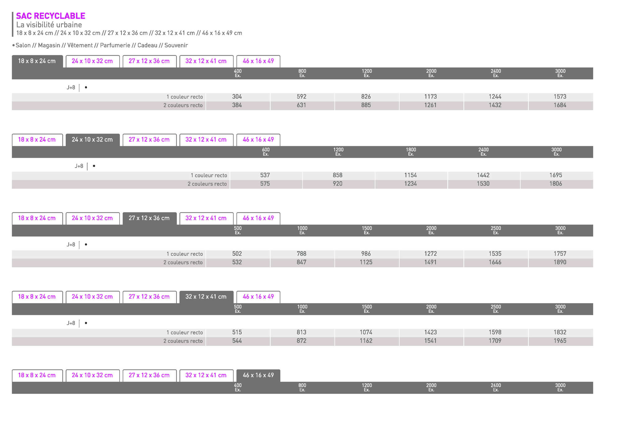 EVENT Sac recyclable 1
