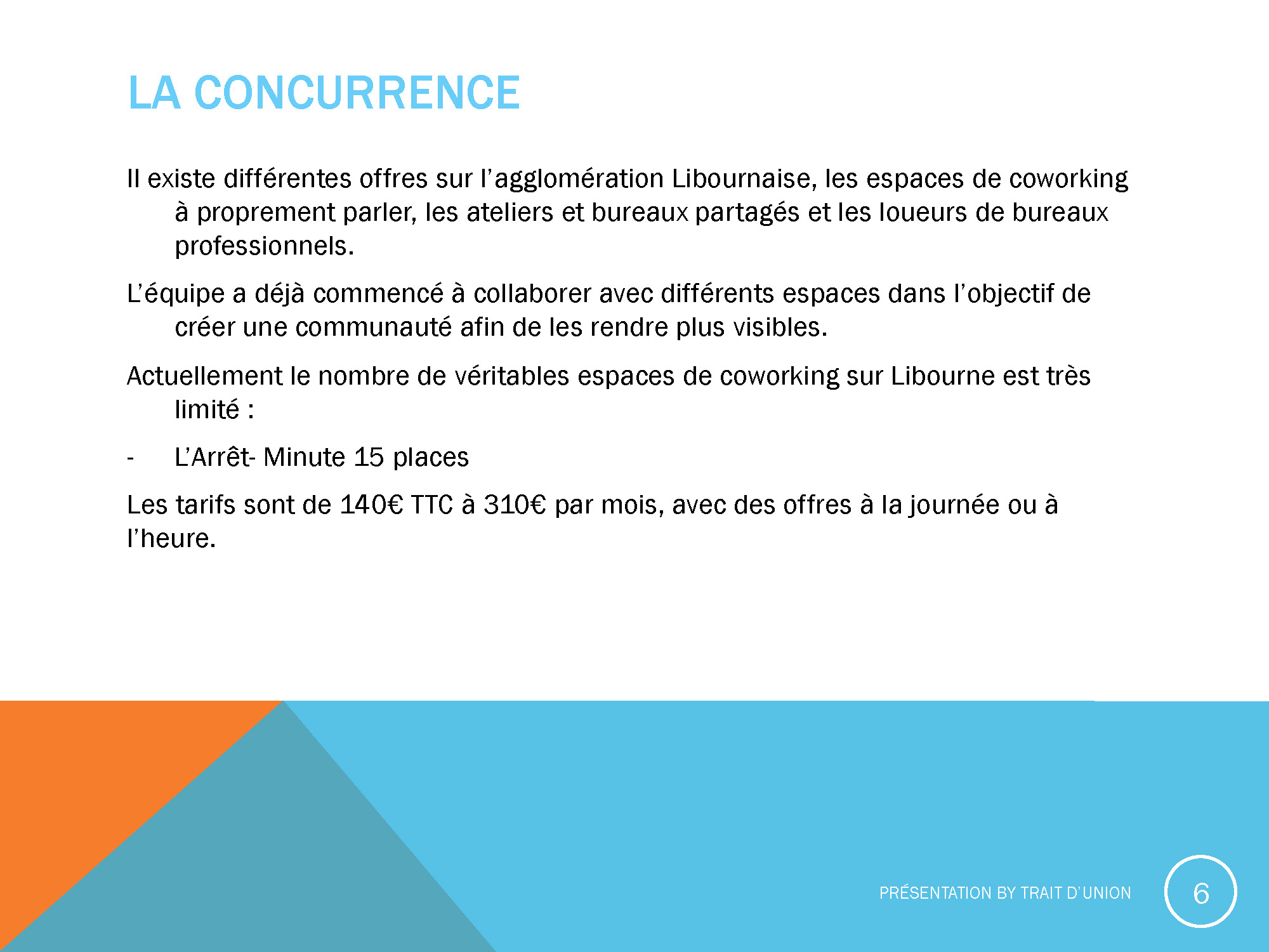 Presentation Trait d Union COWORKING Page 06